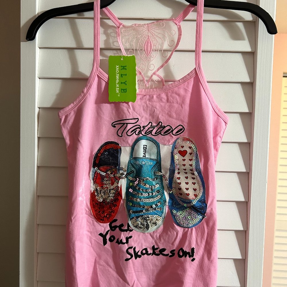 Pink tank top